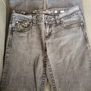 Miss Me Black Denim Wash Jeans